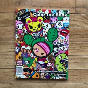Color ink book coloring volume 14 ft Tokidoki